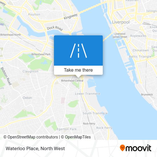 Waterloo Place map