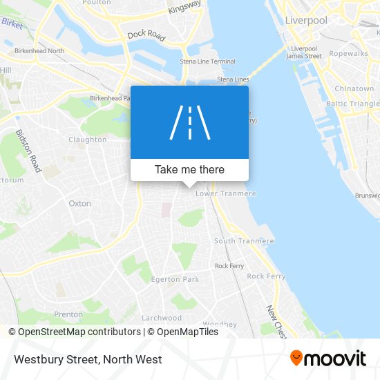 Westbury Street map