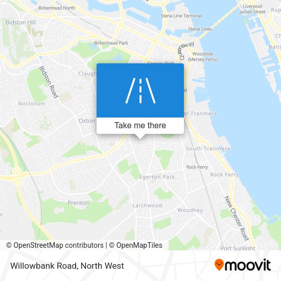 Willowbank Road map