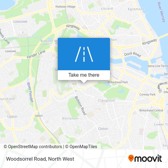 Woodsorrel Road map