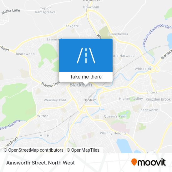 Ainsworth Street map