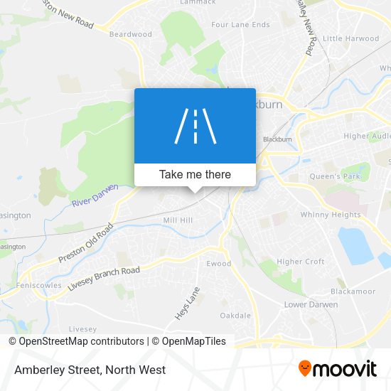 Amberley Street map