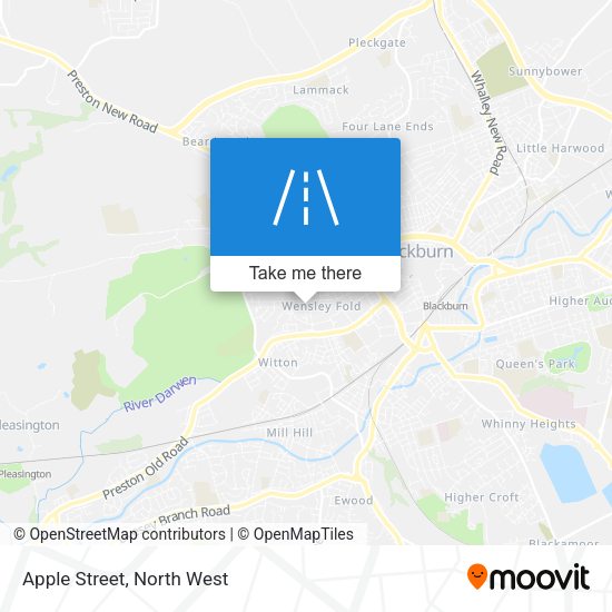 Apple Street map