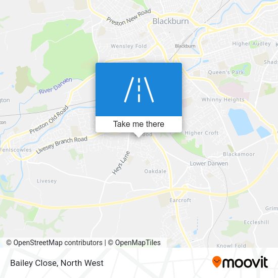 Bailey Close map