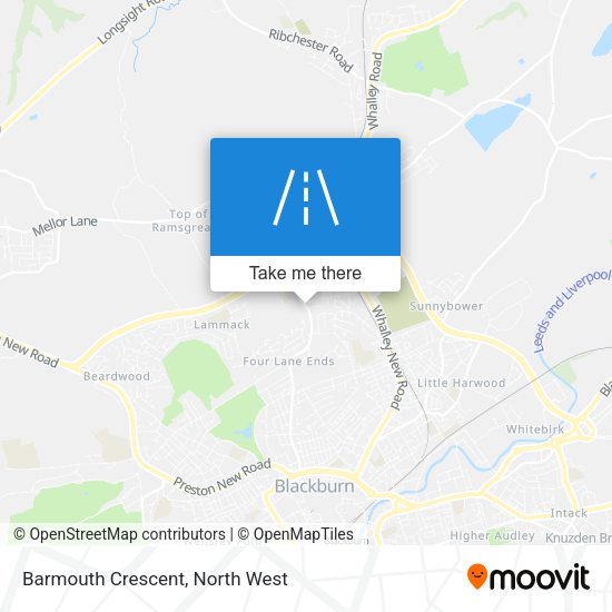 Barmouth Crescent map