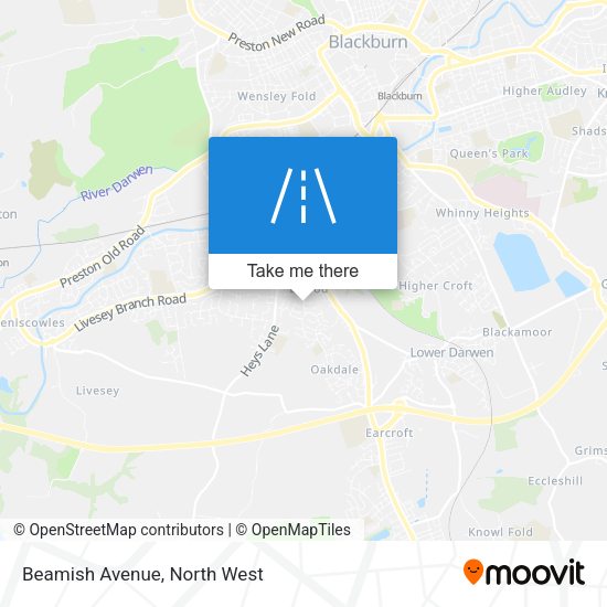 Beamish Avenue map