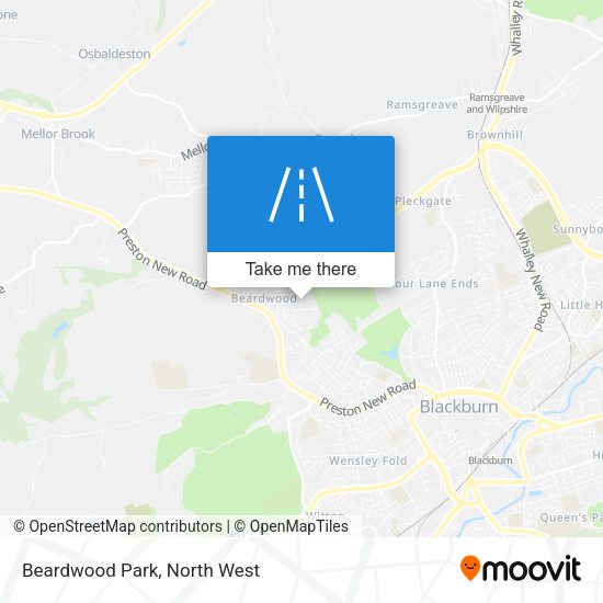 Beardwood Park map