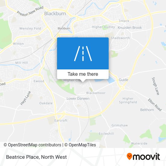 Beatrice Place map