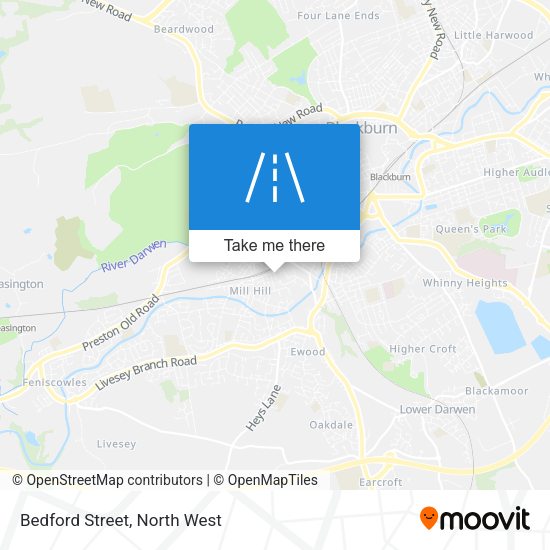 Bedford Street map