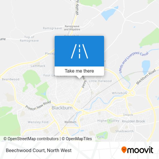 Beechwood Court map