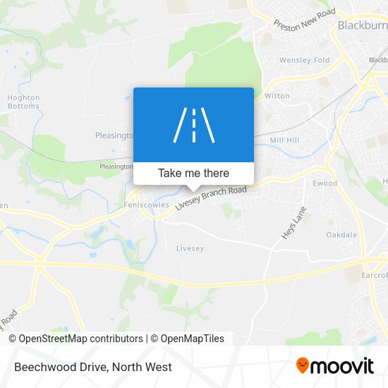 Beechwood Drive map