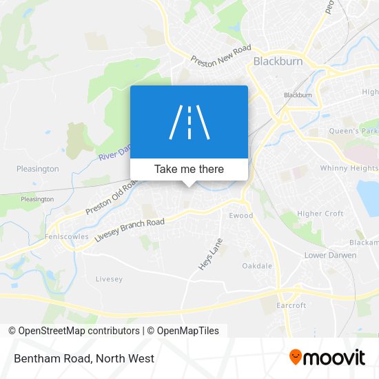 Bentham Road map