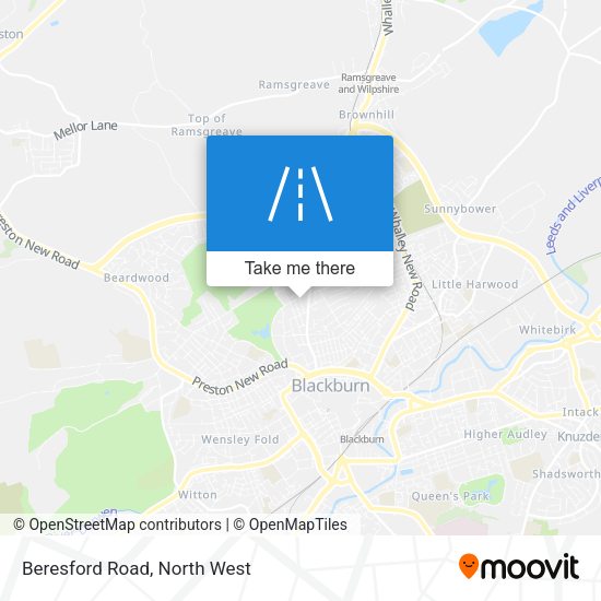Beresford Road map