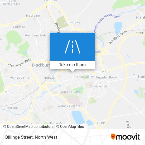 Billinge Street map