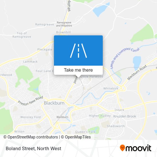 Boland Street map