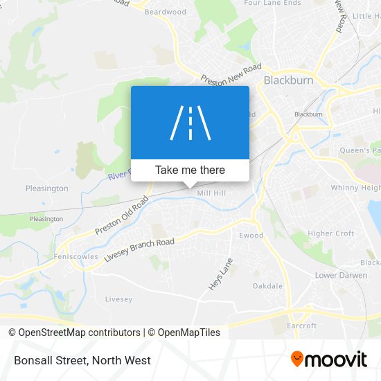 Bonsall Street map
