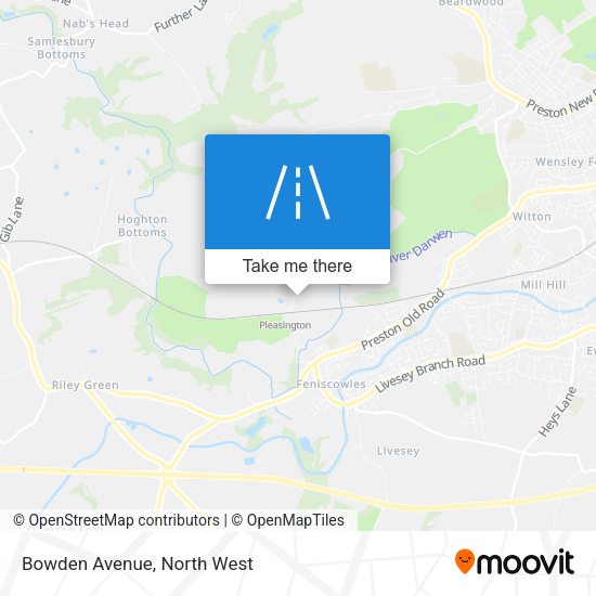 Bowden Avenue map