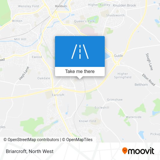 Briarcroft map