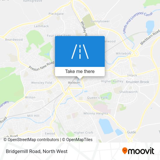 Bridgemill Road map
