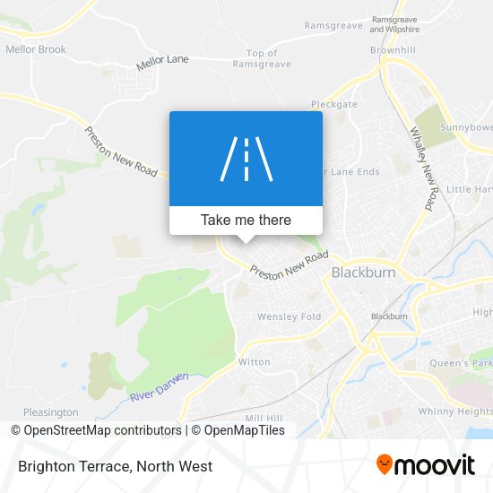 Brighton Terrace map
