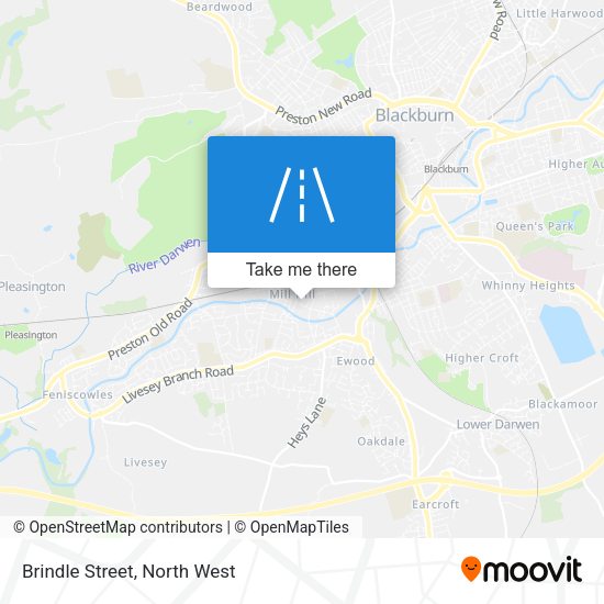 Brindle Street map