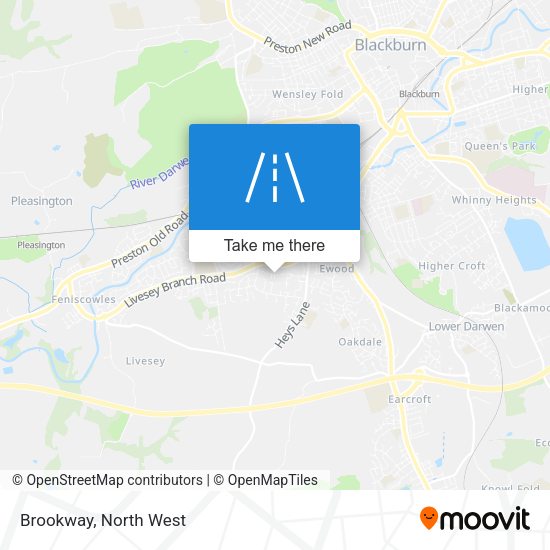 Brookway map