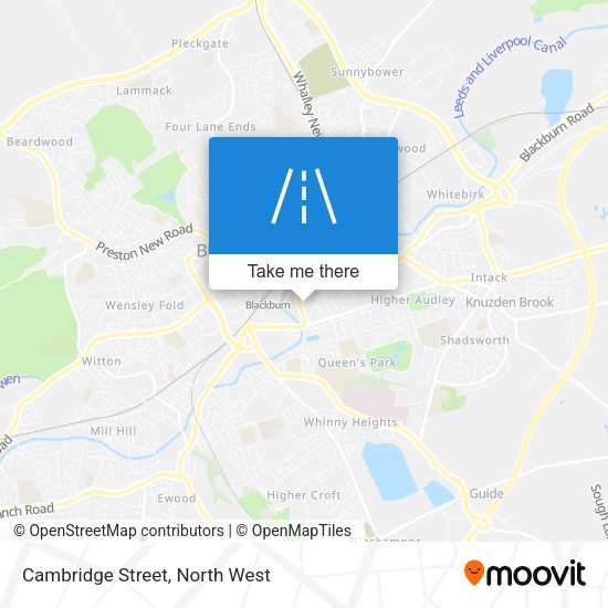 Cambridge Street map