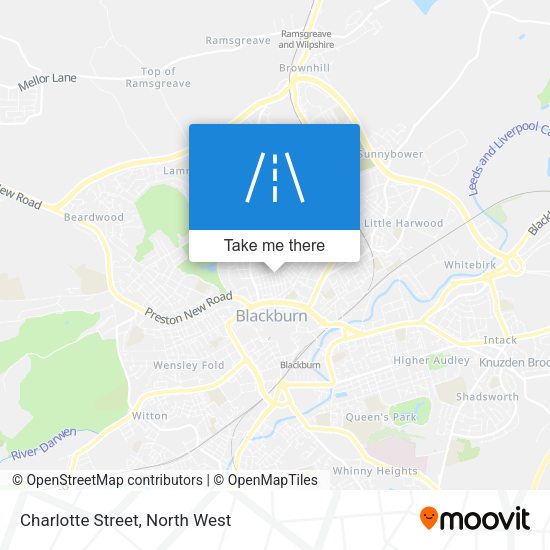 Charlotte Street map