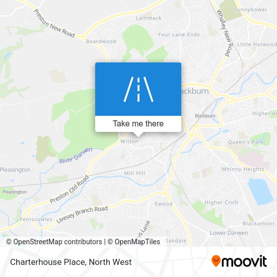 Charterhouse Place map