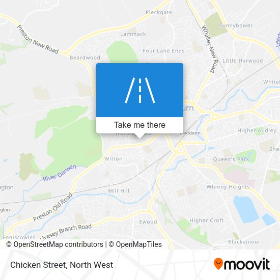 Chicken Street map