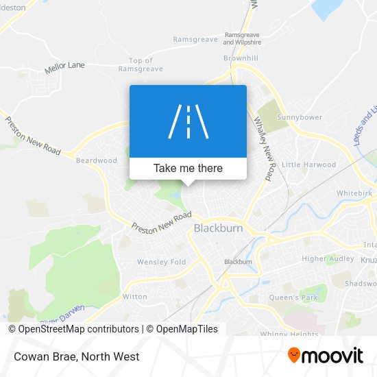 Cowan Brae map