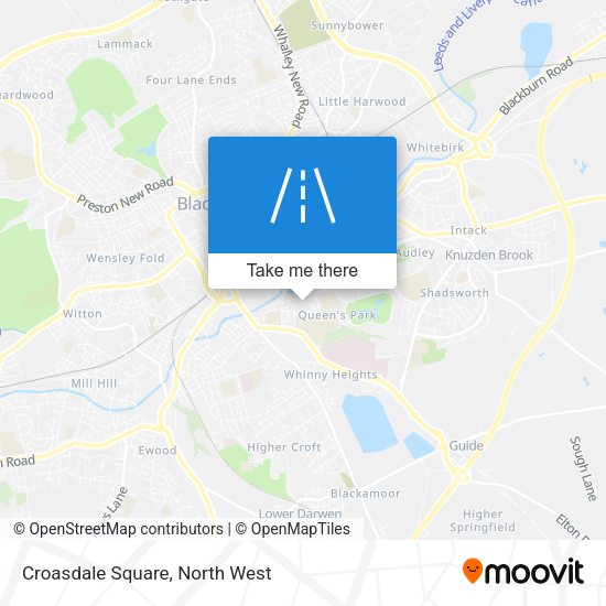 Croasdale Square map