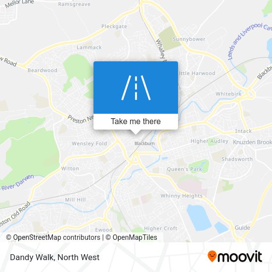 Dandy Walk map