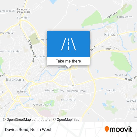 Davies Road map