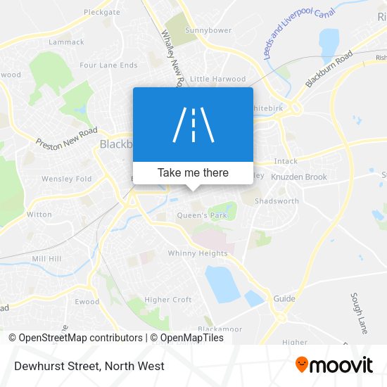 Dewhurst Street map