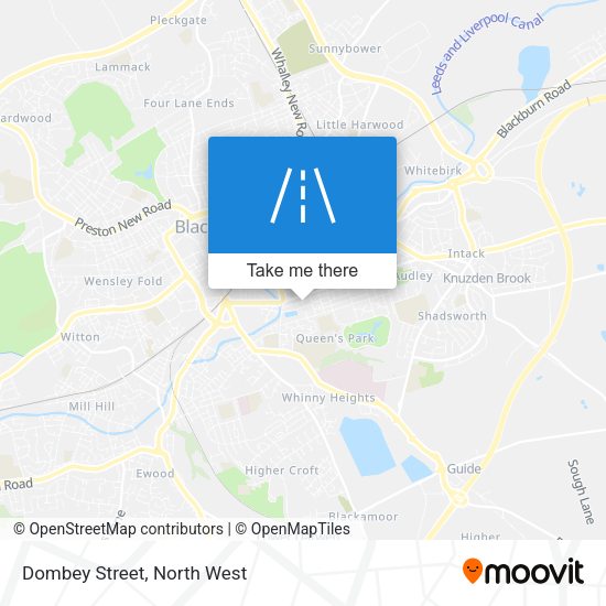 Dombey Street map