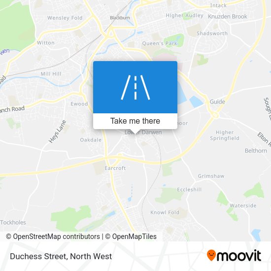 Duchess Street map