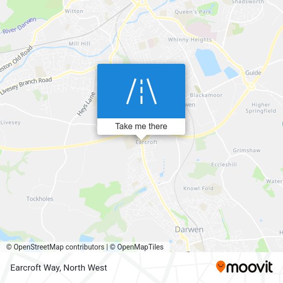 Earcroft Way map