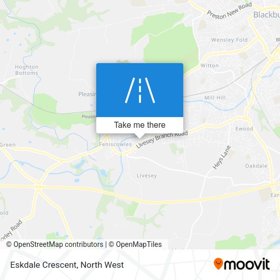 Eskdale Crescent map
