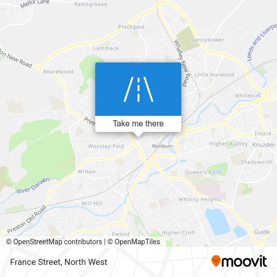 France Street map