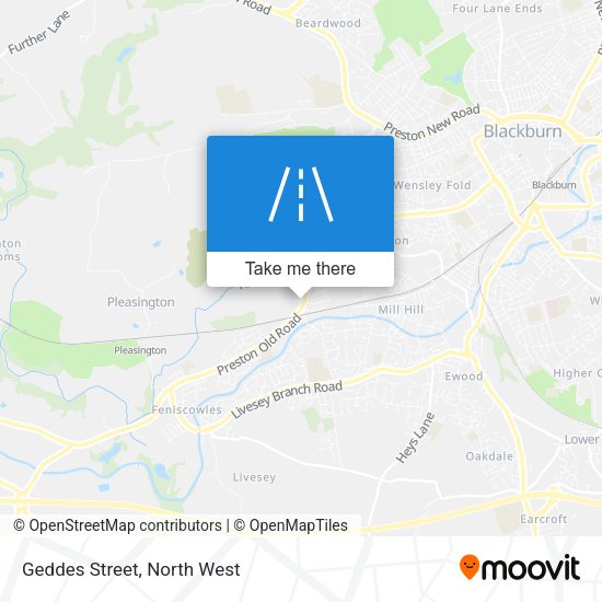 Geddes Street map