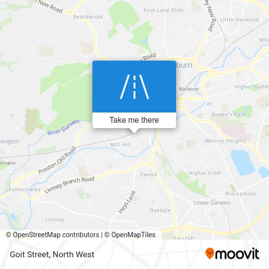 Goit Street map