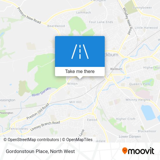 Gordonstoun Place map