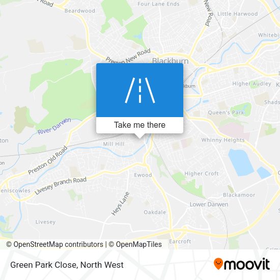 Green Park Close map