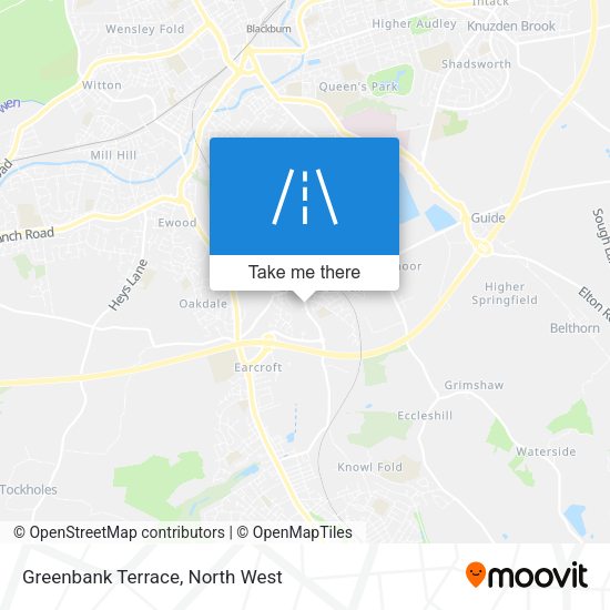 Greenbank Terrace map