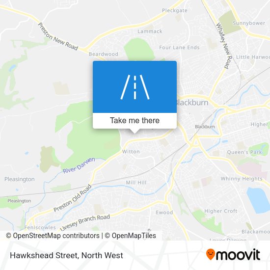 Hawkshead Street map