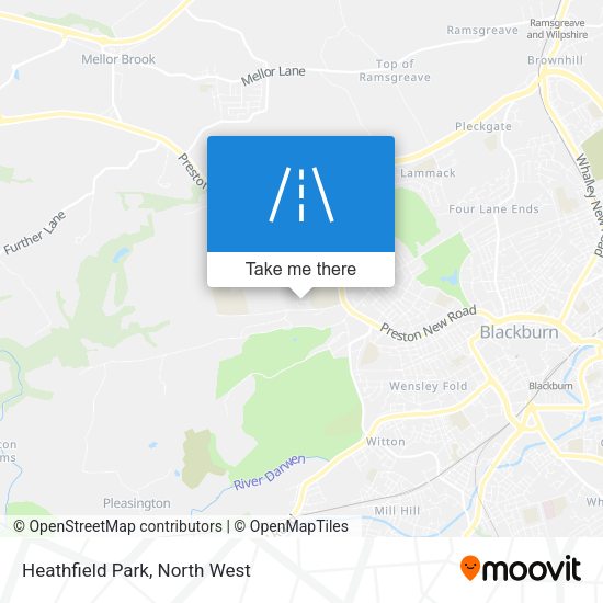 Heathfield Park map