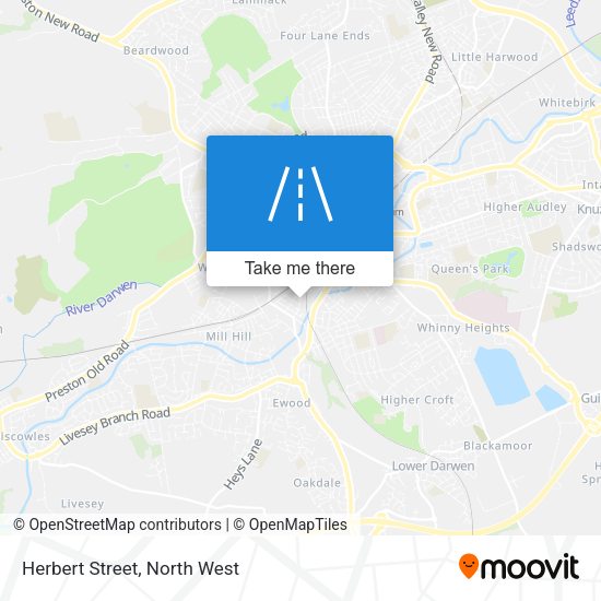 Herbert Street map