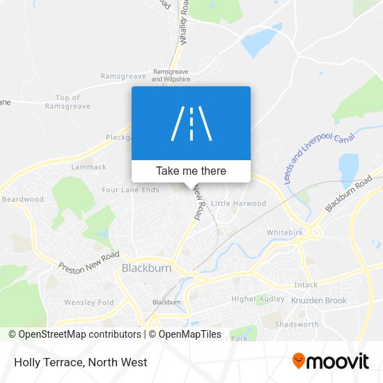 Holly Terrace map