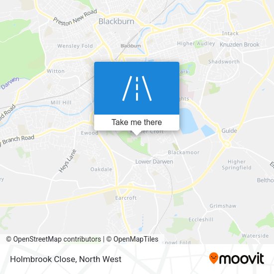 Holmbrook Close map